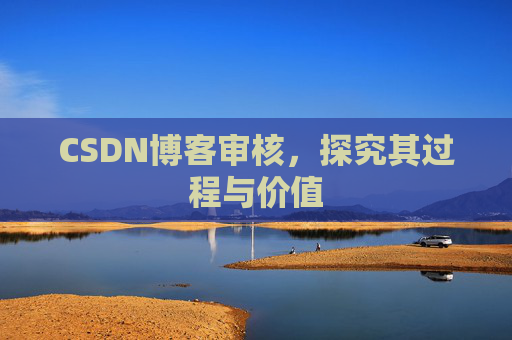 CSDN博客审核，探究其过程与价值